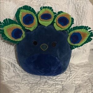 Custom Peacock squishmallow Toy